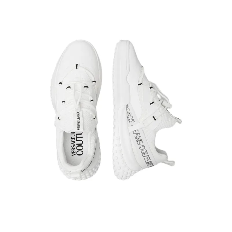VERSACE JEANS COUTURE Hyber Low Top Casual Shoes Men's White-3