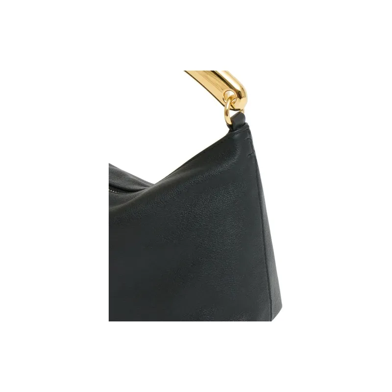 MANSUR GAVRIEL Calfskin Handbag Mini Women's Black-3