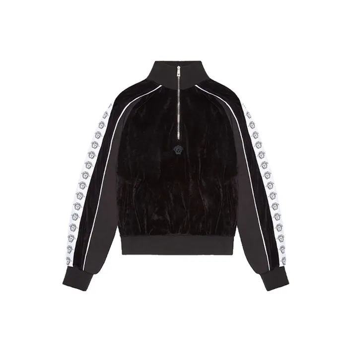 VERSACE Sweatshirts Men Black-0
