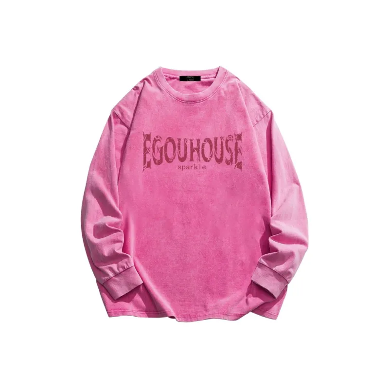 EGOU Long Sleeved T Shirts Unisex-9