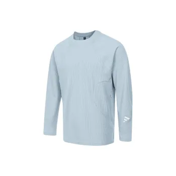 Adidas FUSTL LS T T Shirt Men's Light Blue