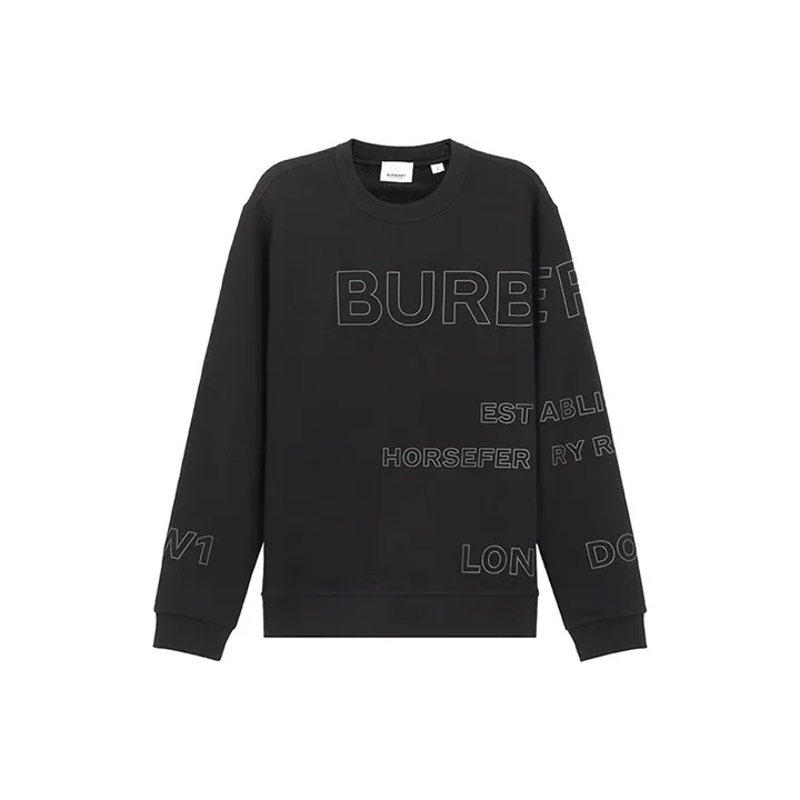 Burberry Sweatshirt Men's Black-0