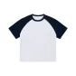 White & Navy Blue