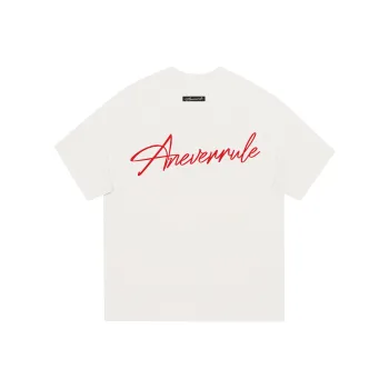 NEVER RULE T Shirt Unisex White