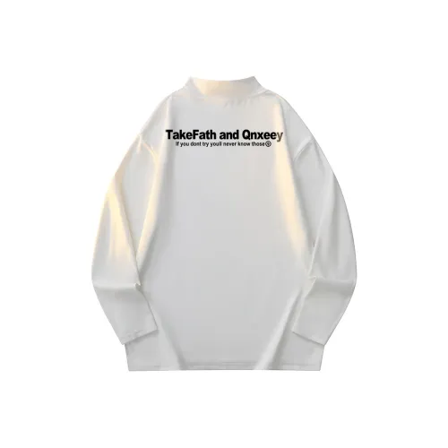 Qnxeey Long Sleeved T Shirts Unisex