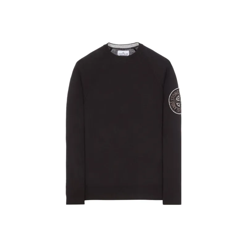 STONE ISLAND Sweatshirts Men Black-0