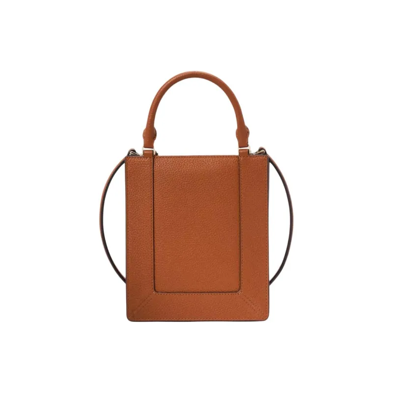 Kate Spade LENA Leather Tote Bag, Shopping Bag, Crossbody Bag, Shoulder Bag, Handbag Mini Women's Warm Ginger-2