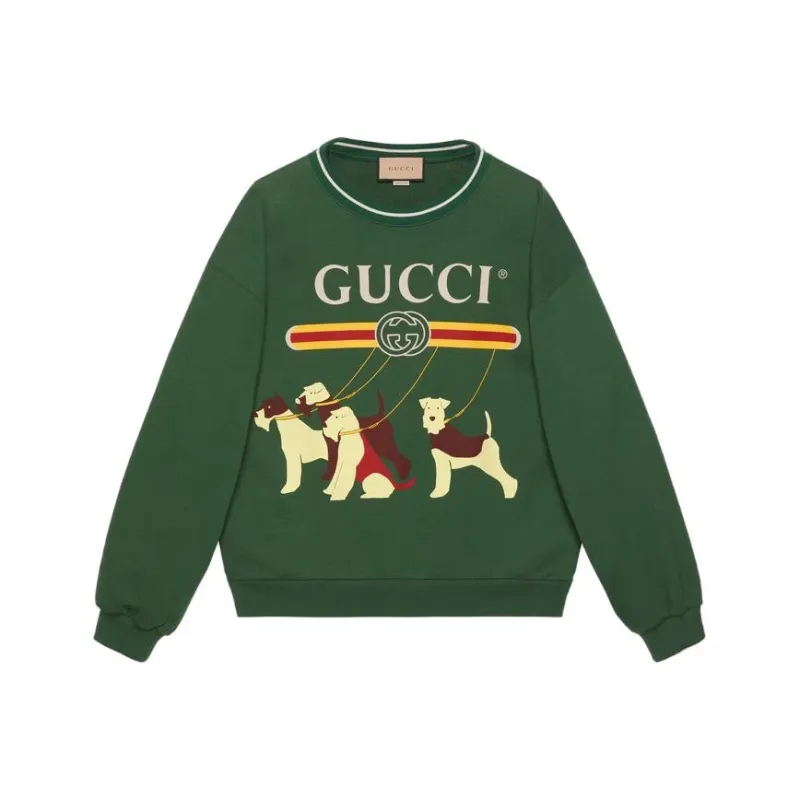GUCCI SS23 Sweatshirt Men's Green-0