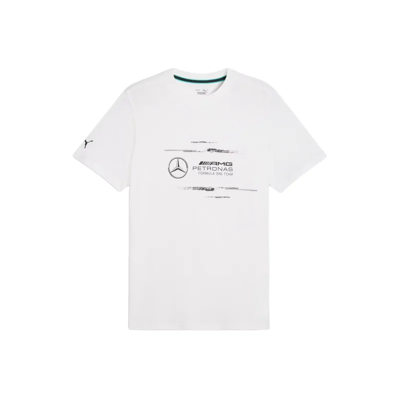 PUMA Mercedes AMG-Petronas F1 SS24 T-Shirt Men's White-0