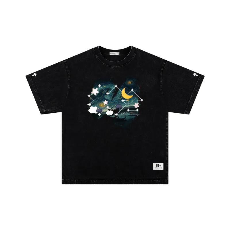 88rising Vinyl Record Collection T Shirt Unisex Jet Black-0