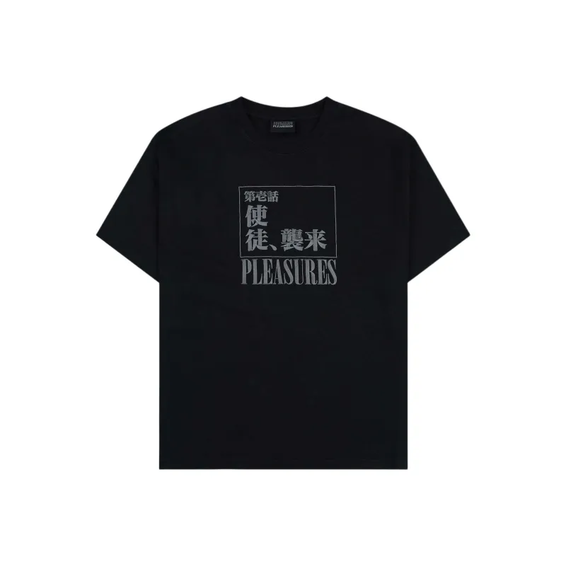 PLEASURES X Evangelion Angel Attack Heavyweight Tee-0
