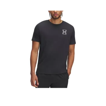 Under Armour SS25 T Shirt Men's Anthracite/White Quartz