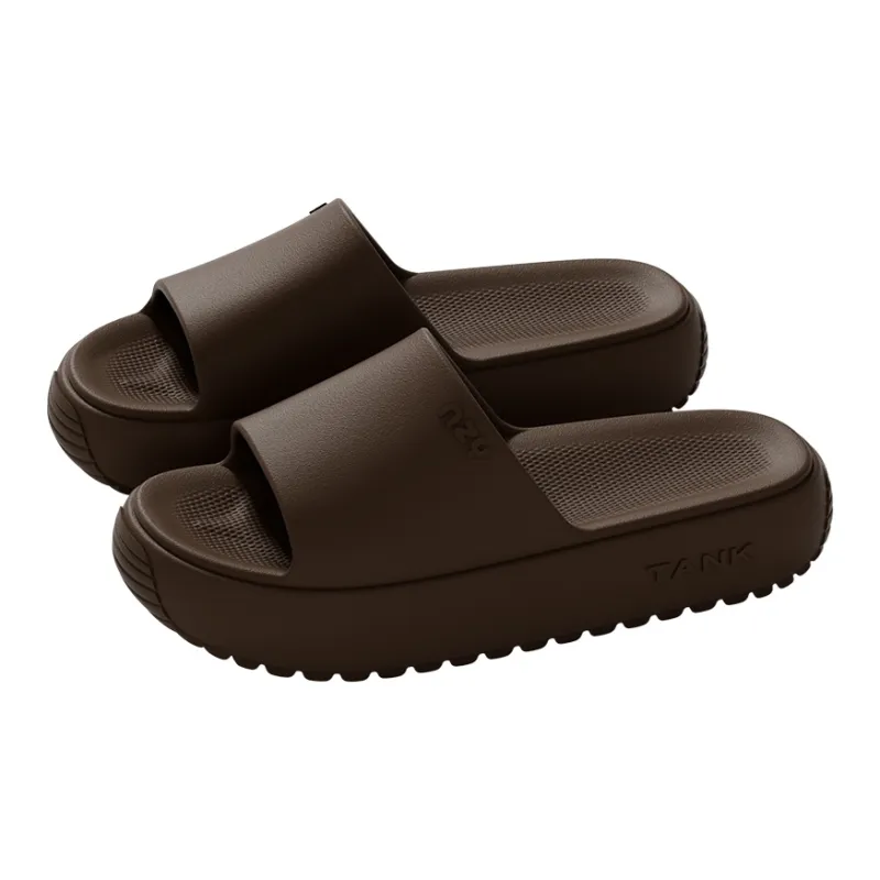 Warm Edge Platform Slippers Summer Home Indoor Minimalist Style Slippers For Students And Dormitory Use-12