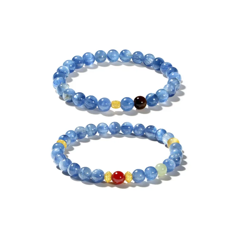 PUTUOSHANWENCHUANG Crystal Bracelets Unisex-4