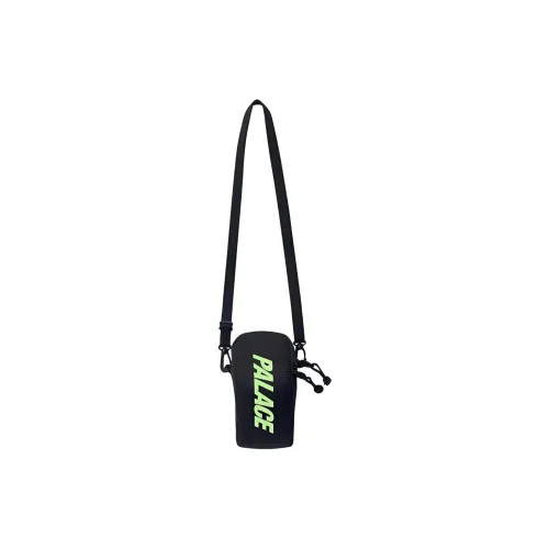 PALACE Polyester Shoulder Bag Crossbody Bag Regular Unisex _Option1 Black/Green