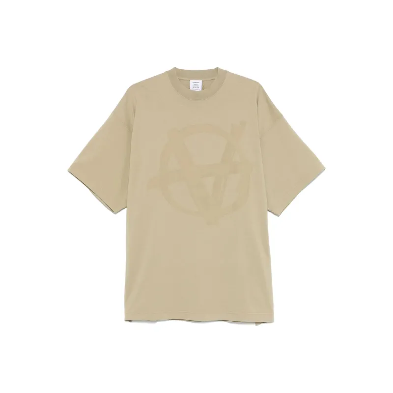 Vetements SS25 T Shirt Unisex Sage Green-0