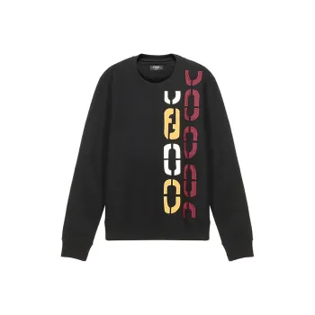 FENDI Sweatshirts Men Black