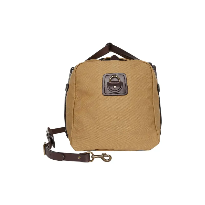 Filson 100% Cotton Coarse Twill Travel Bag 43L Men's Chocolate Brown & Beige-2