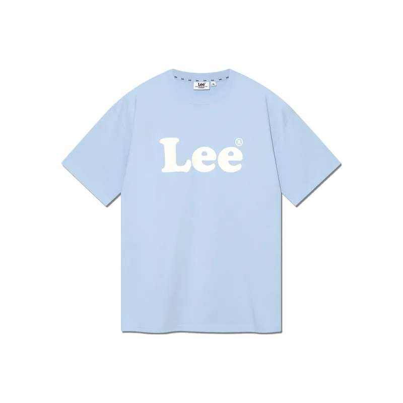 Lee T Shirts Unisex Light Blue-0