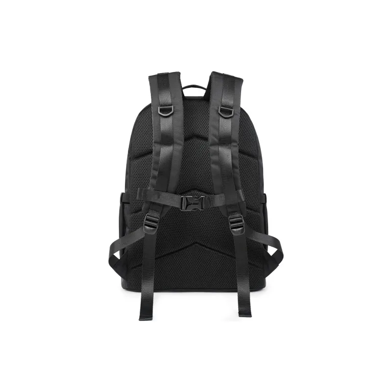 Dickies Polyester Backpack Laptop Backpack Large Size Unisex Black/Khaki-2