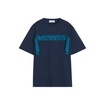 Lanvin Curb Lace Crewneck T Shirt