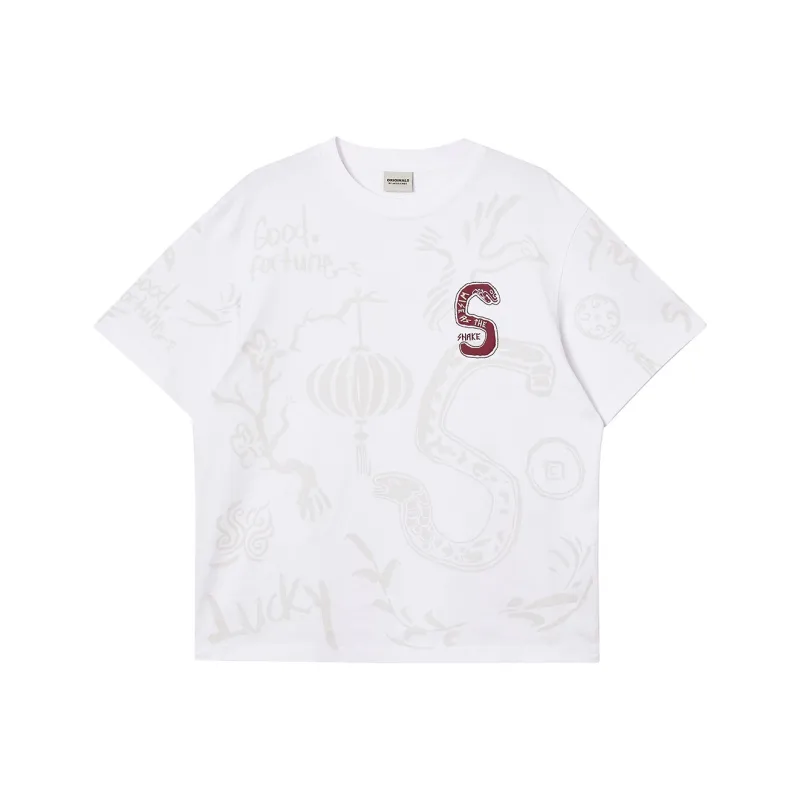 JACK&JONES Snake Year Collection T Shirts Men-0