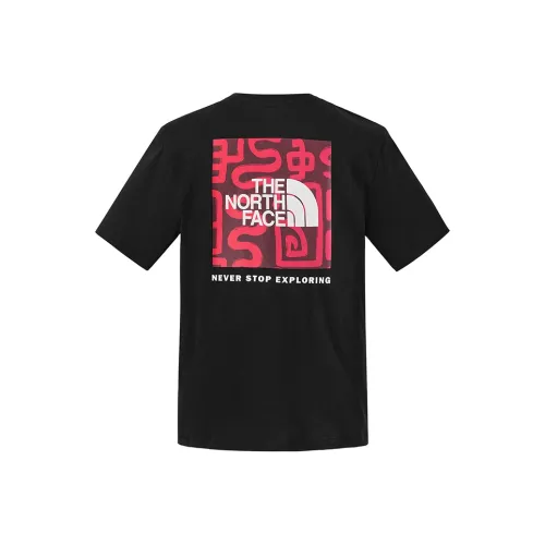 THE NORTH FACE City Outdoor Collection New Year Metamorphosis Collection T Shirt Unisex Cosmic Black