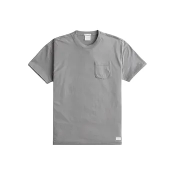 Hollister T Shirts Men Gray