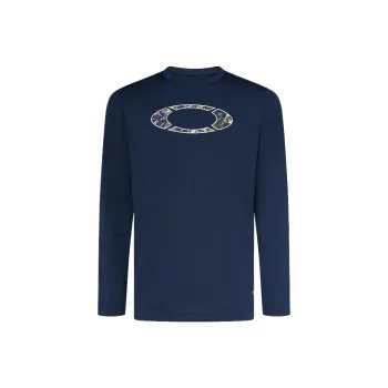 Oakley Qd LS Tee T Shirt Men's Navy Blue