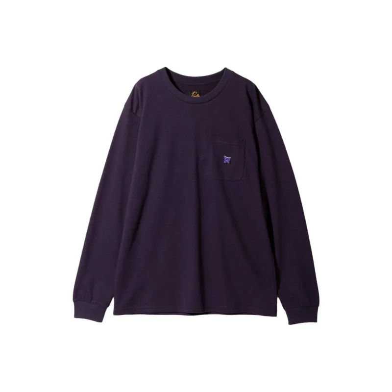 Needles T Shirts Men Purple-0