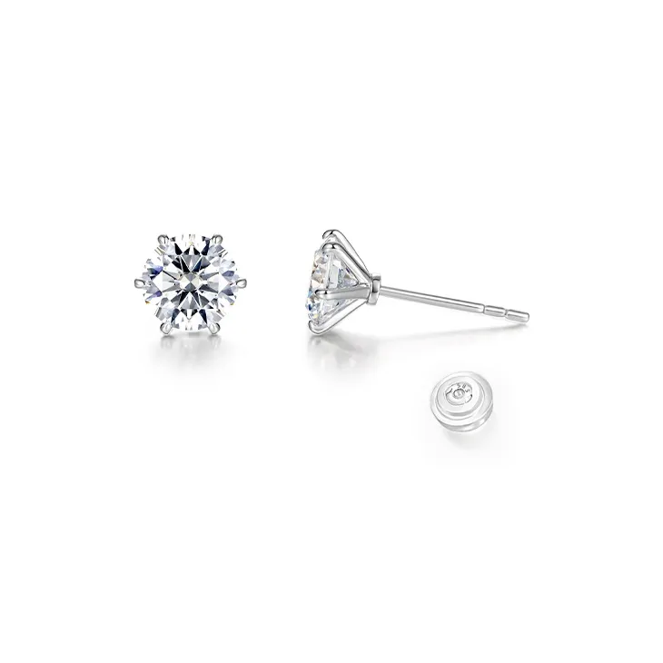 SINCE YOU 14K Gold Stud Earrings Unisex-2