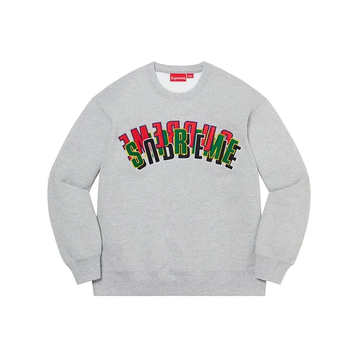 Supreme Stacked Crewneck-4