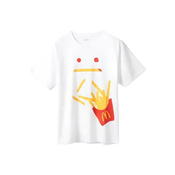 McDonald's Graniph Collaboration T-Shirts Unisex White