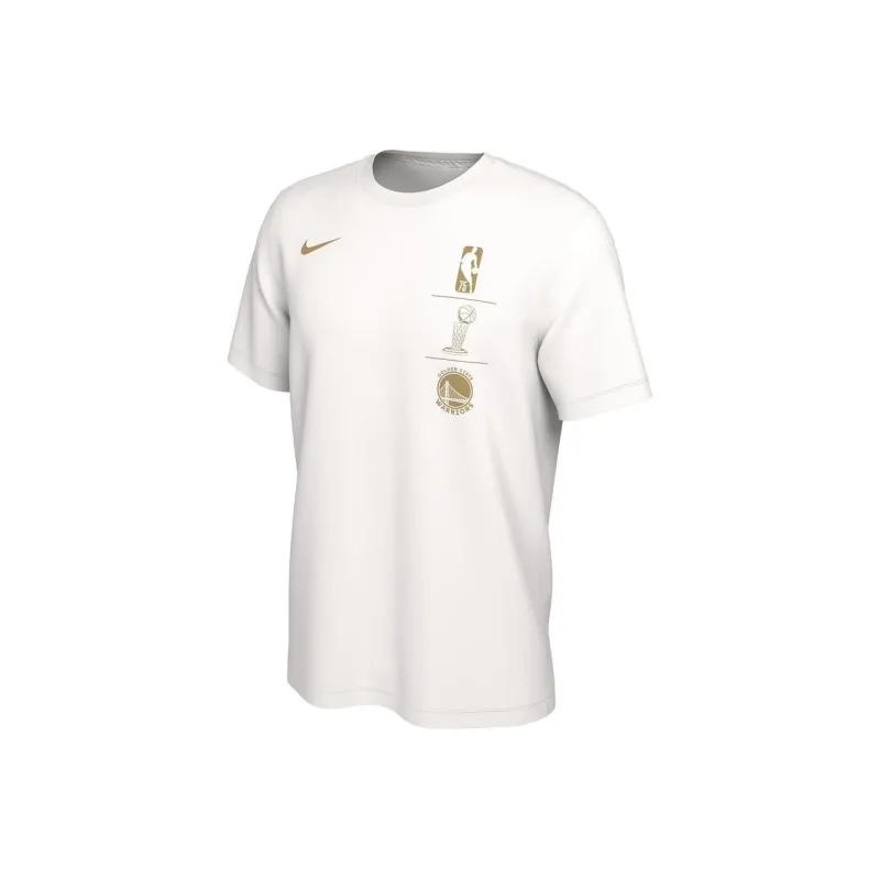 Nike x NBA Golden State Warriors T Shirt Men's White-0