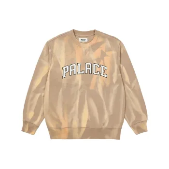 PALACE Sweatshirts Unisex Beige Yellow