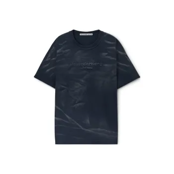 Alexander Wang Crease Wash Short Sleeve Tee