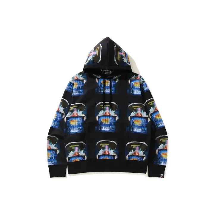 Bape Invasion Relaxed Pullover Hoodie-0