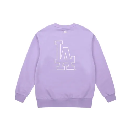 MLB Los Angeles Dodgers Sweatshirt Unisex Light Purple