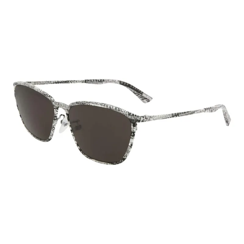 Balenciaga Square Sunglasses Unisex White-0