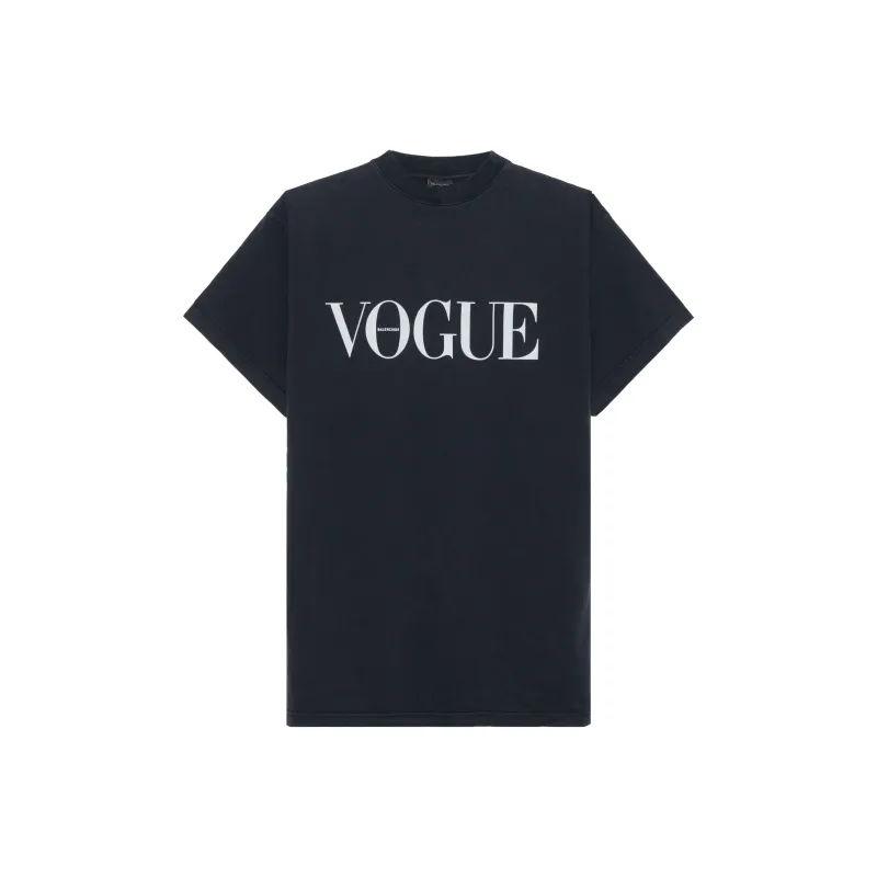 Balenciaga T Shirt Regular Fit Unisex Black-0