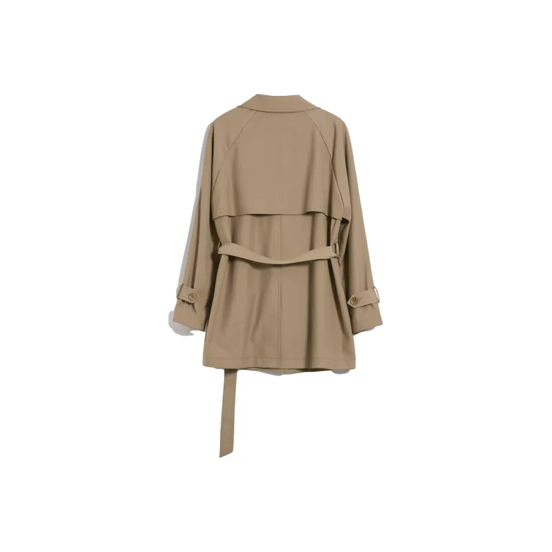 Mambe Trench Coat Women's Khaki-1