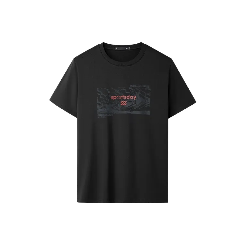 HLA Refreshing Short Sleeved T Shirts Men's-3
