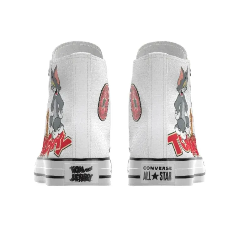 Converse Chuck Taylor All Star High Top Canvas Shoes Unisex White-6
