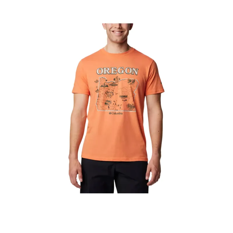 Columbia Sunbreak T-Shirt Men's Orange-0