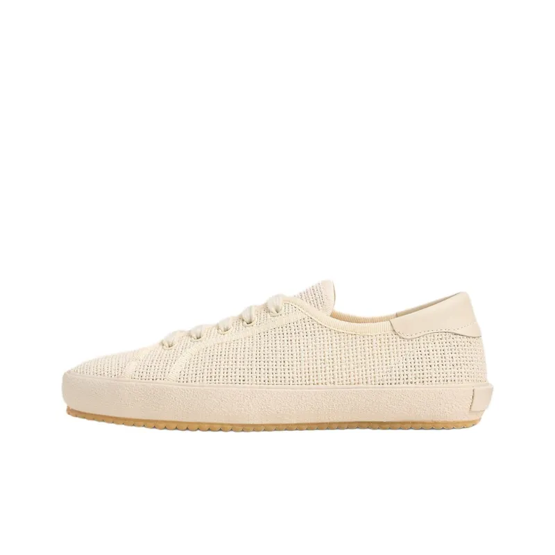 LAUREN RALPH LAUREN Bayston Low Top Skateboard Shoes Women's Beige-0