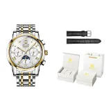 Men's Steel Band White Dial[Wonderful Encounter Box]