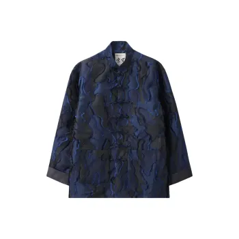 XUANSHENG Spring And Fall Jackets Coats Men's Navy Blue