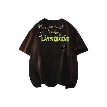 LA'T.WEEKEND T Shirt Unisex White