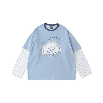 LAMLICKA T Shirts Unisex Blue