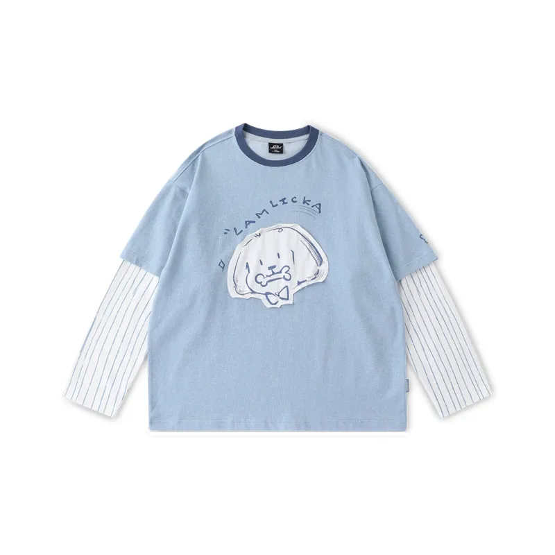 LAMLICKA T Shirts Unisex Blue-0